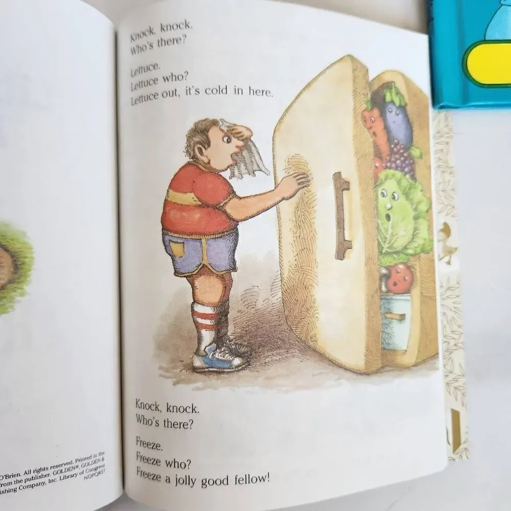 Little Golden Book of Jokes & Riddles Maybe You Should Fly A Jet Hercules Tugboa